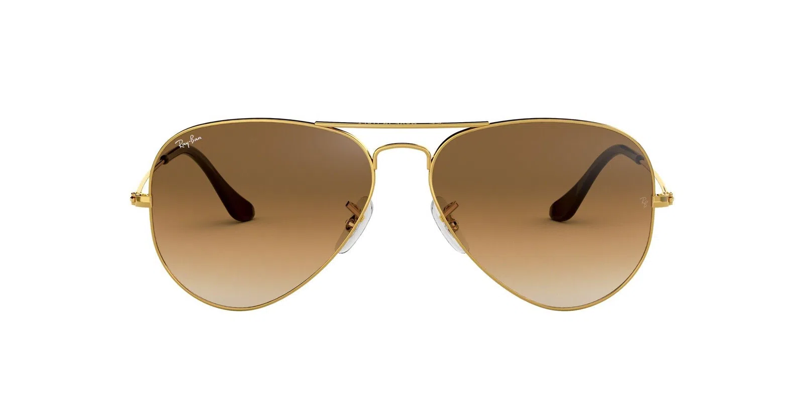 Ray Ban RB 3025 Aviator Large Metal Sunglasses - Medium - 58mm - Silver - view 7